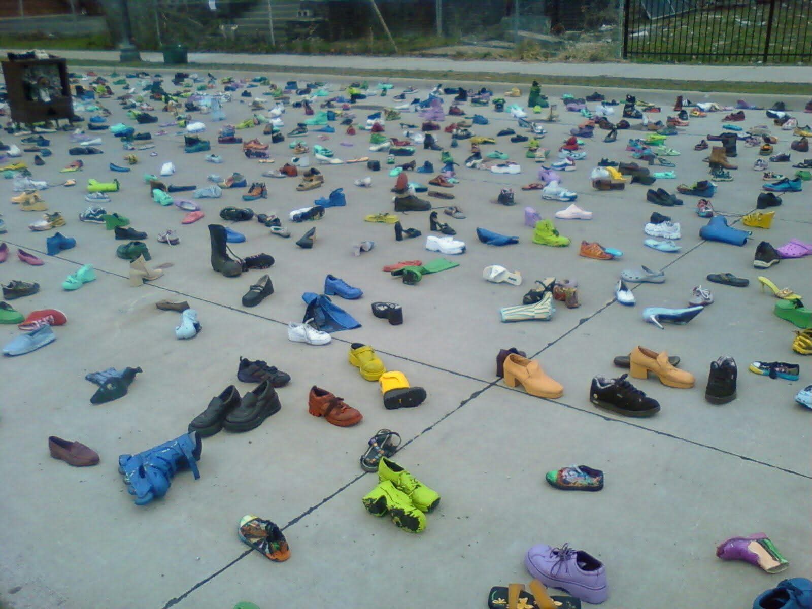 Shoe give away initiative